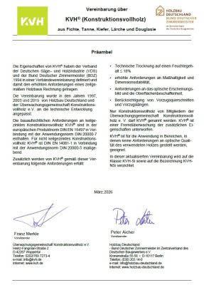 Foto: © "Überwachungsgemeinschaft Konstruktionsvollholz e. V., Wuppertal"