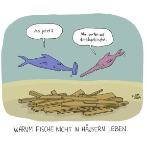 Cartoon Nagelfische